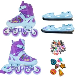 Story Moji Adjustable Inline Skates