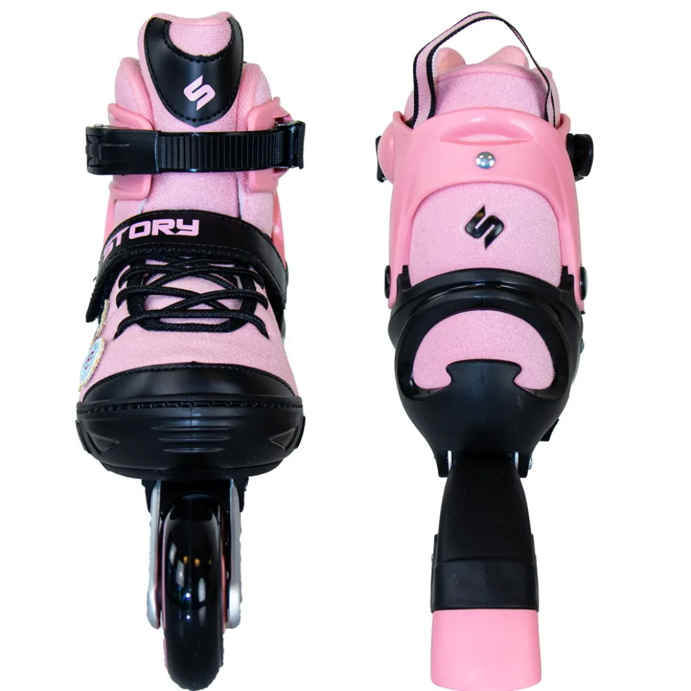 Story Moji Adjustable Inline Skates