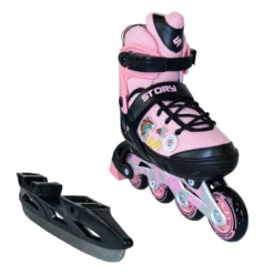 Story Moji Adjustable Inline Skates