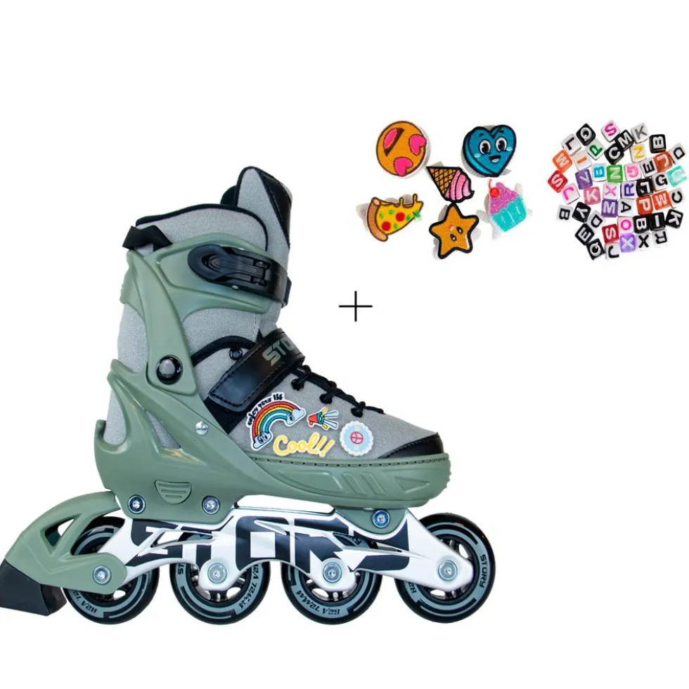 Story Moji Adjustable Inline Skates