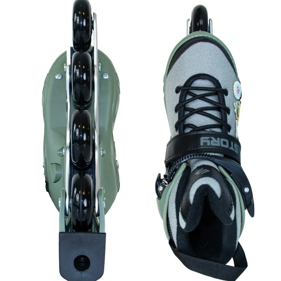 Story Moji Adjustable Inline Skates