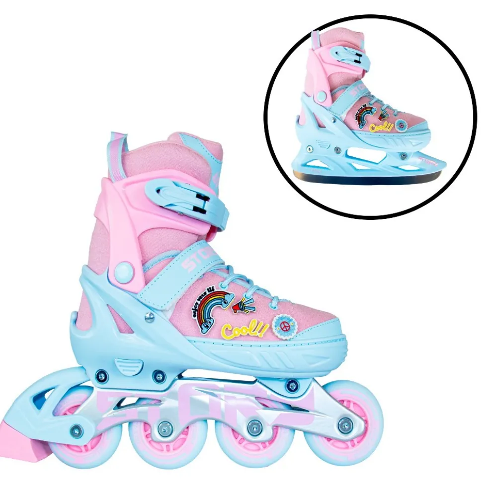 Story Moji Adjustable Inline Skates