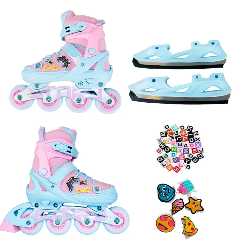 Story Moji Adjustable Inline Skates