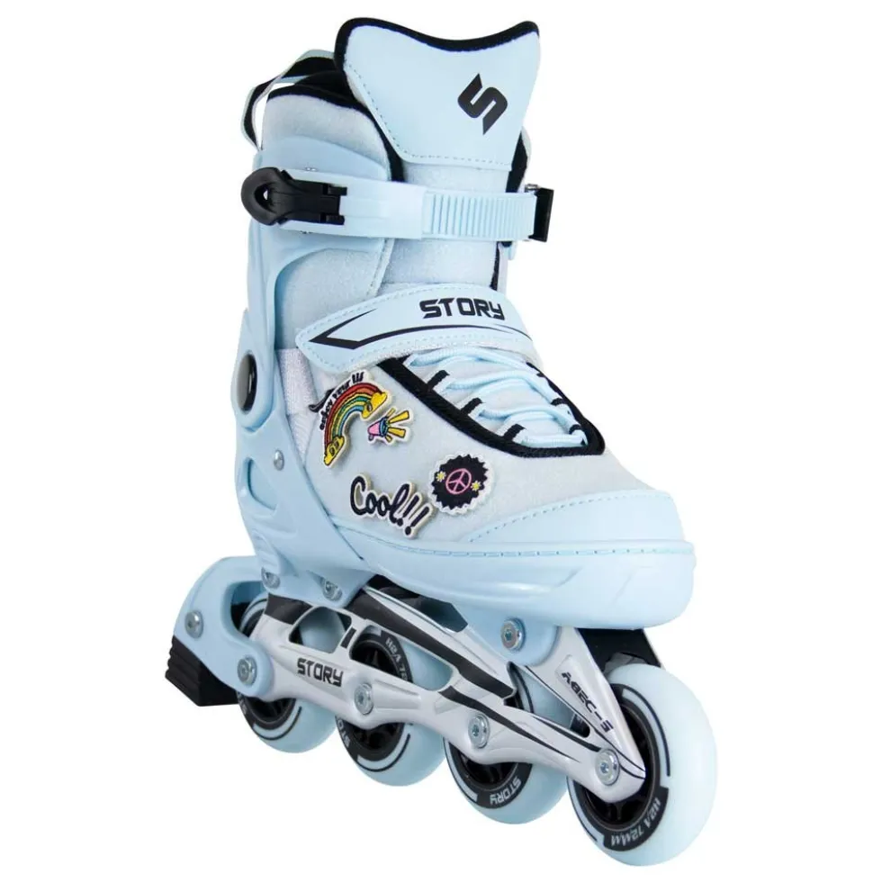 Story Moji Adjustable Inline Skates