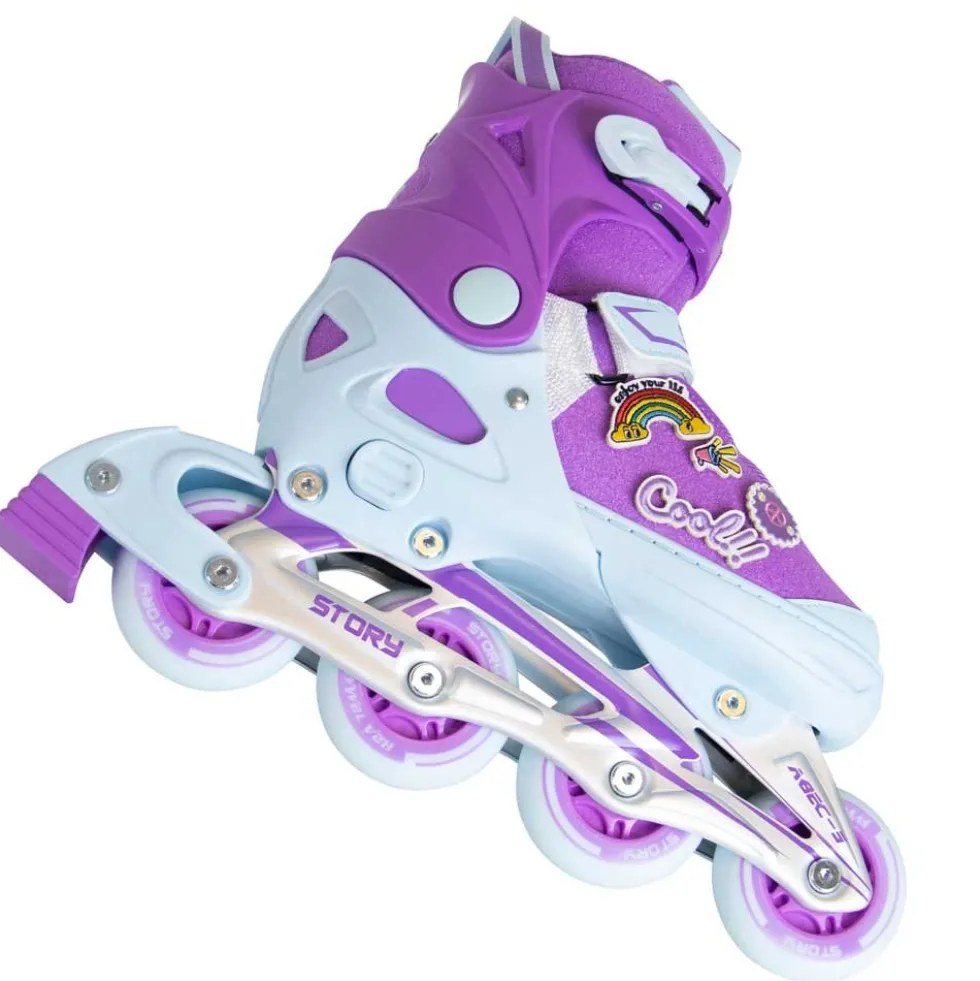 Story Moji Adjustable Inline Skates