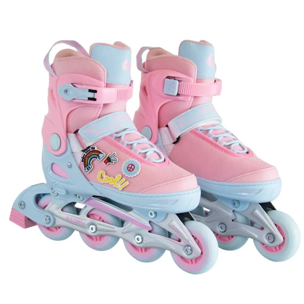 Story Moji Adjustable Inline Skates