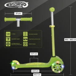 Story MoveLite kids scooter – 3-wheel scooter with LED
