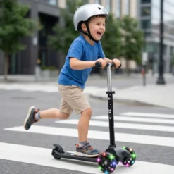 Story MoveLite kids scooter – 3-wheel scooter with LED
