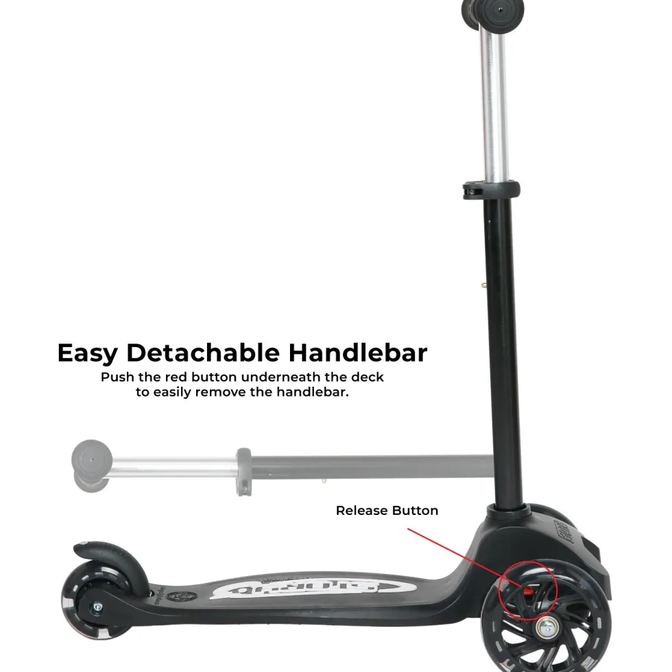 Story MoveLite kids scooter – 3-wheel scooter with LED