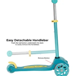 Story MoveLite kids scooter – 3-wheel scooter with LED