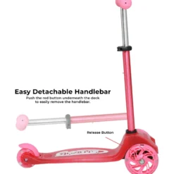 Story MoveLite kids scooter – 3-wheel scooter with LED
