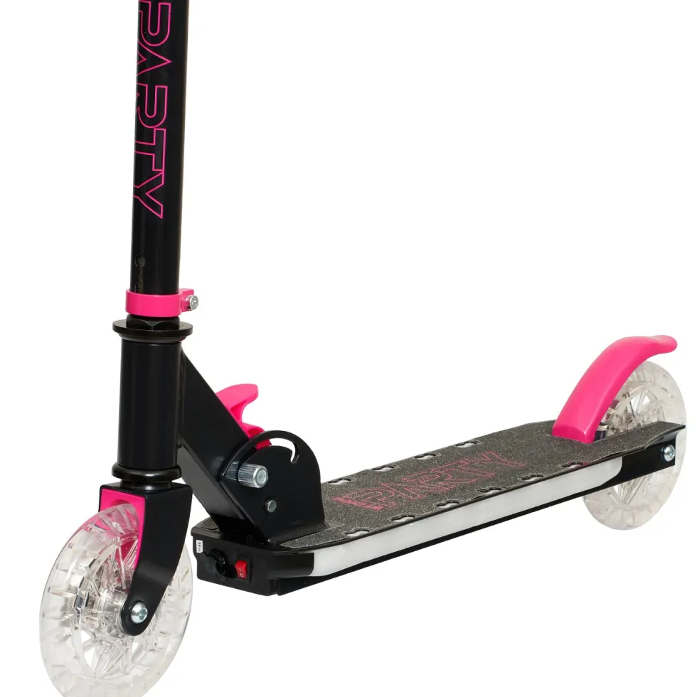 Story Party LED Adjustable Kids Kick Scooter