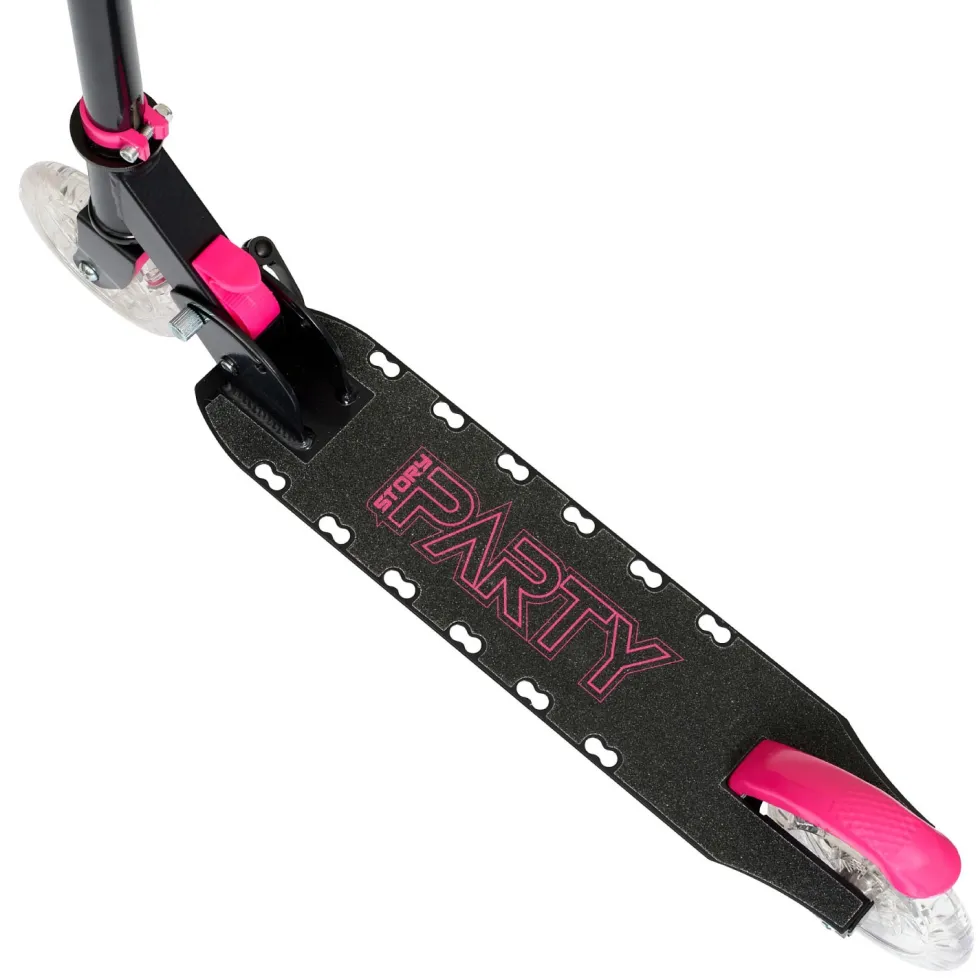 Story Party LED Adjustable Kids Kick Scooter