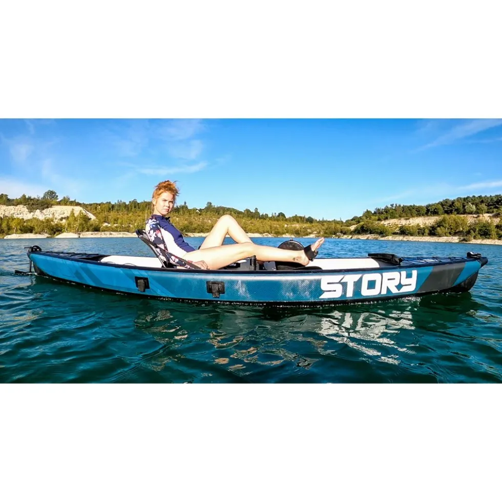 Story 1-Person Inflatable Pedal Kayak