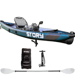Story 1-Person Inflatable Pedal Kayak