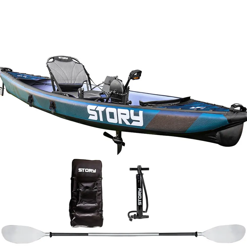 Story 1-Person Inflatable Pedal Kayak