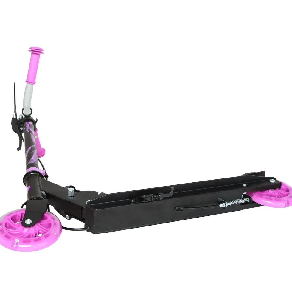 Story Play Kids Scooter With Handbrake And LED Wheels