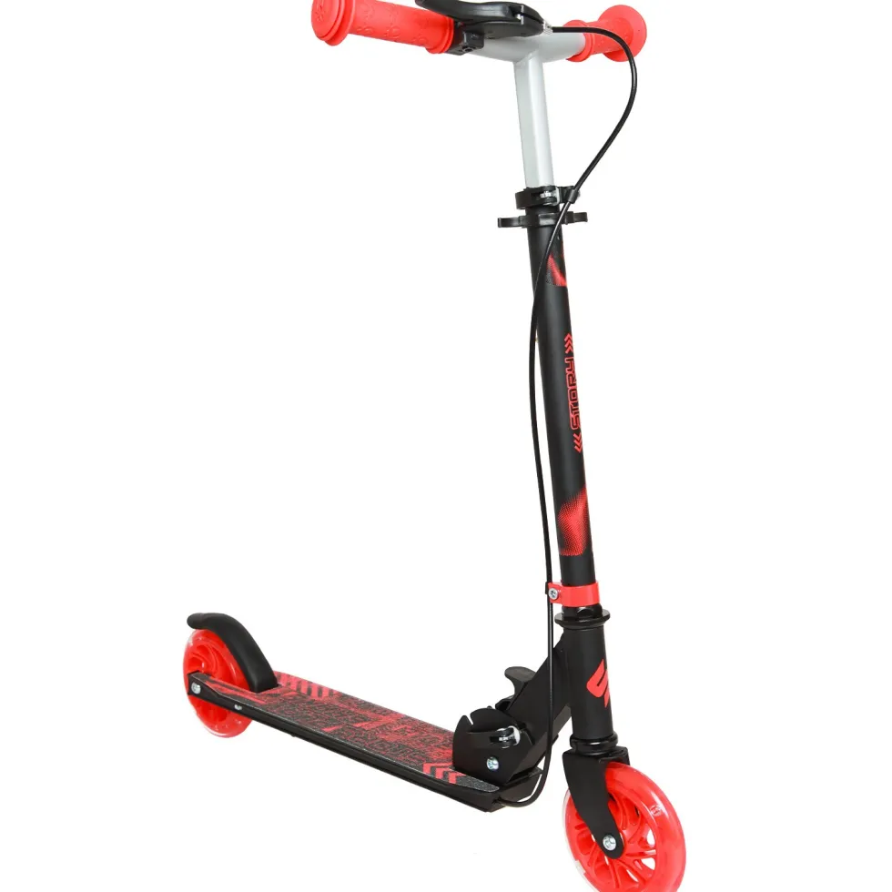 Story Play Kids Scooter With Handbrake And LED Wheels