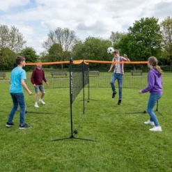 Story QuadZone 4-Way Soccer Tennis Net – Foldable Net