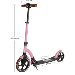 Story Retro Ride Foldable Kick Scooter