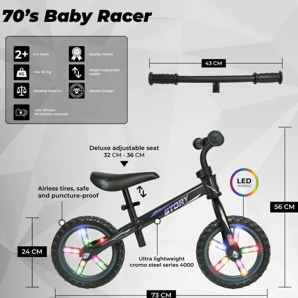 Story 70's Baby Racer Balance Bike