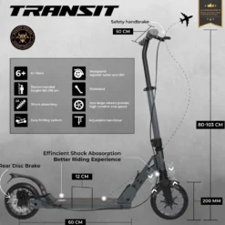 Story Transit X – Comfortable Foldable Scooter