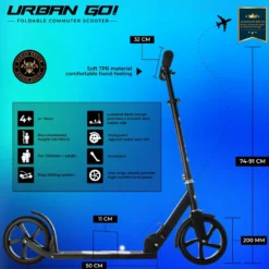 Story Urban GO! Foldable Kick Scooter