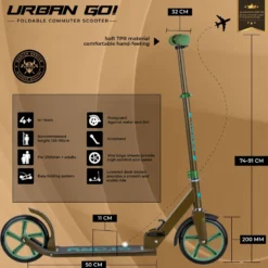 Story Urban GO! Foldable Kick Scooter