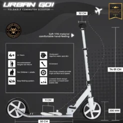 Story Urban GO! Foldable Kick Scooter