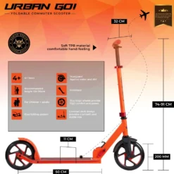 Story Urban GO! Foldable Kick Scooter
