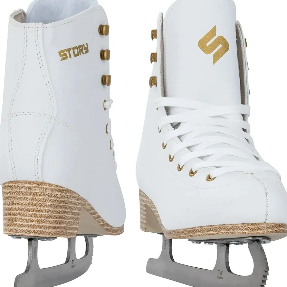 Story Verso White Figure Skates