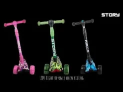 Story 3 wheel Lil´Crazy Kids Scooter